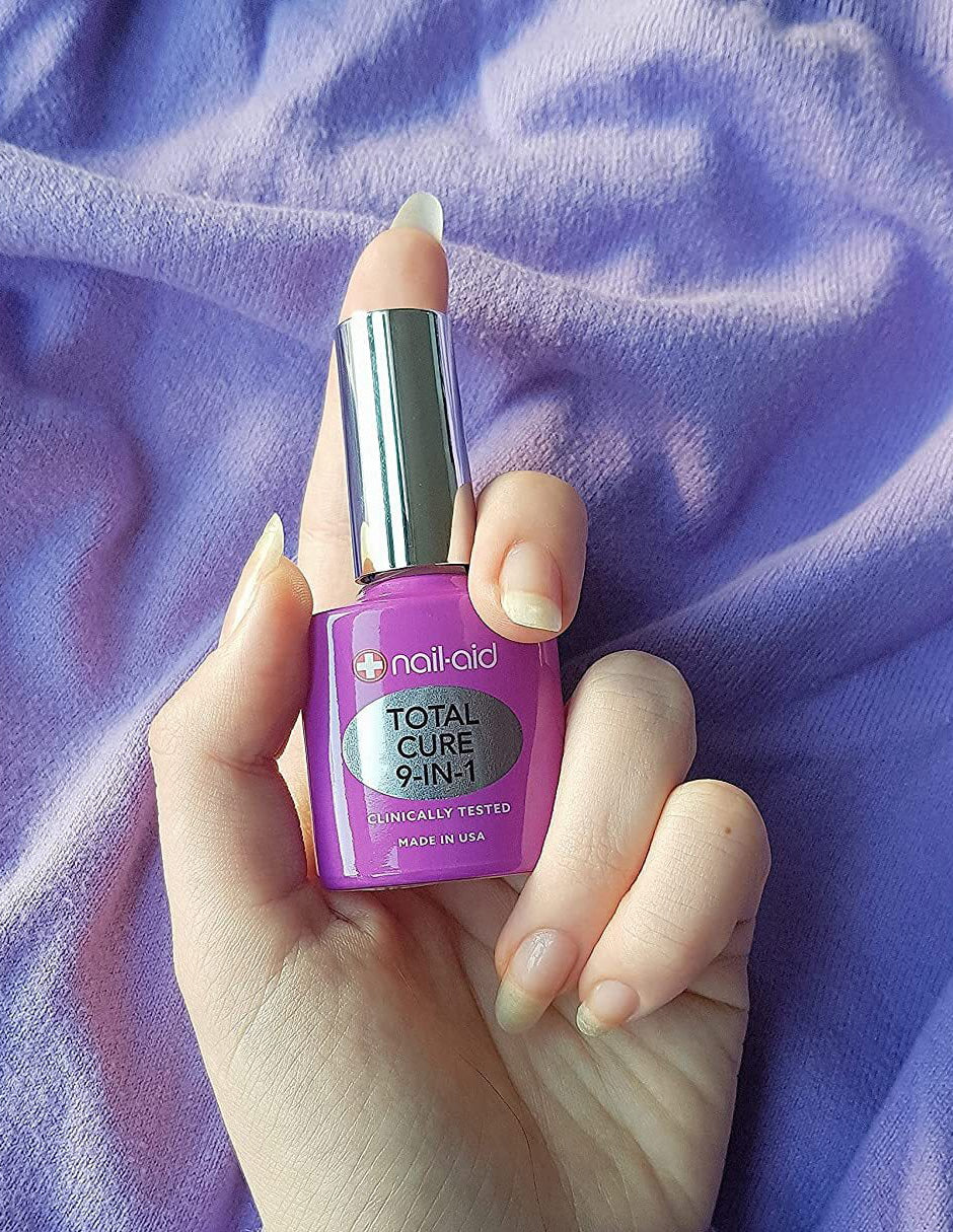 Fortalecedor para uñas Nail-Aid Total Cure 9 en 1, 15ml