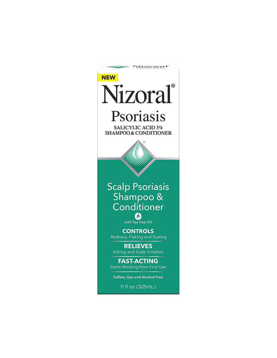 Champú y acondicionador Nizoral para la psoriasis del cuero