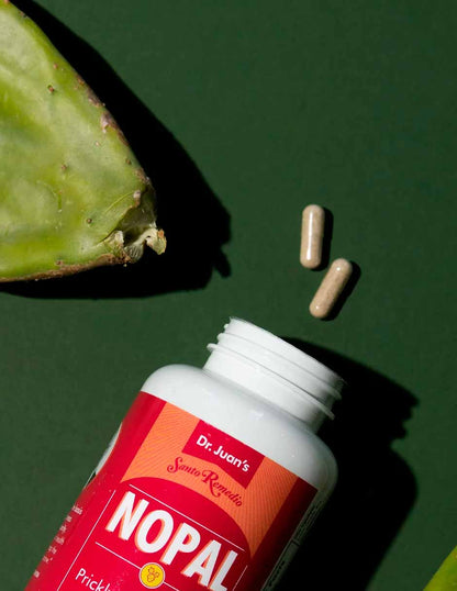 Santo Remedio Suplemento de cactus de pera espinosa, 700 mg, 60 unidades