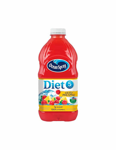 Ocean Spray Bebida de jugo de piña Diet 1.89L