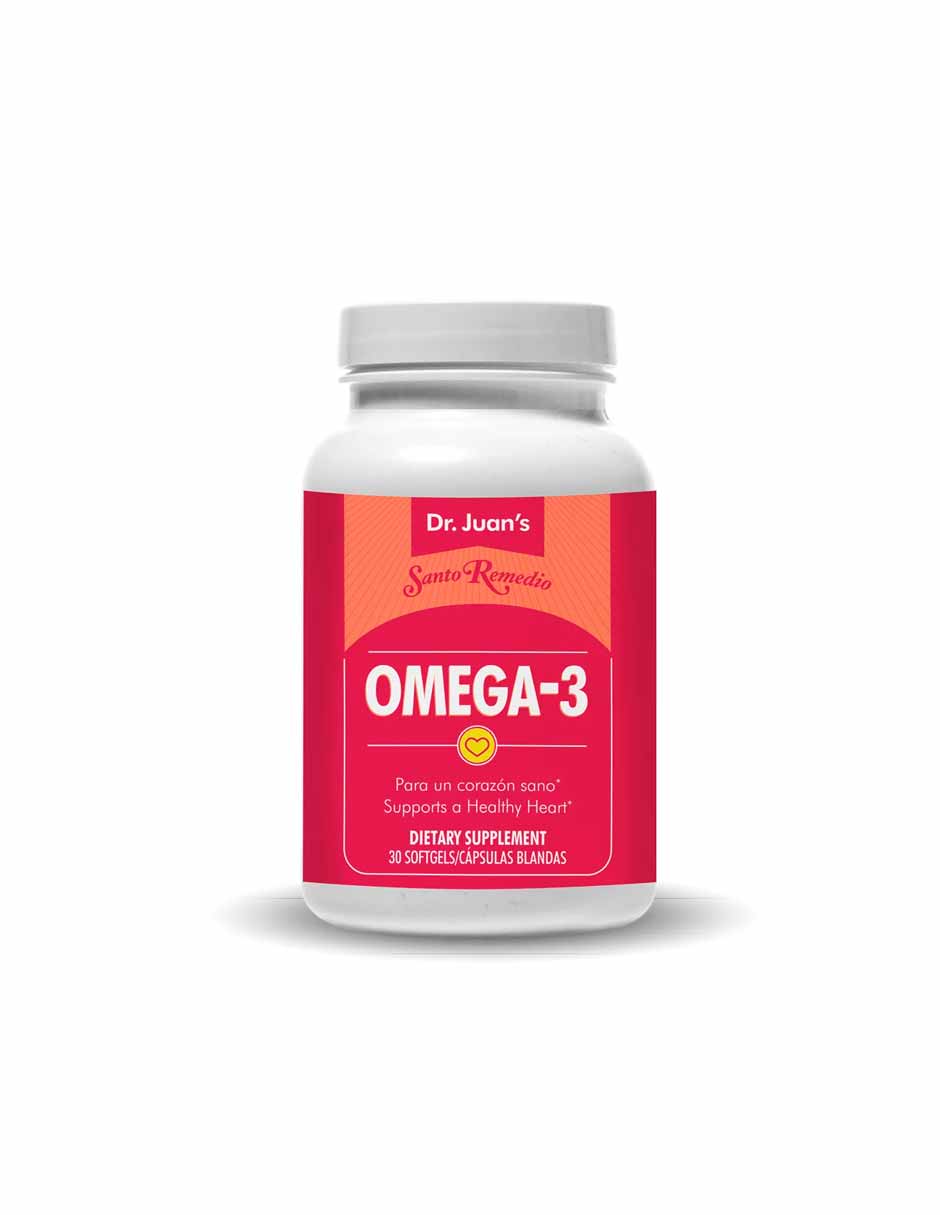 Santo Remedio Omega 3 Suplemento dietético 1000 mg, 30 unidades