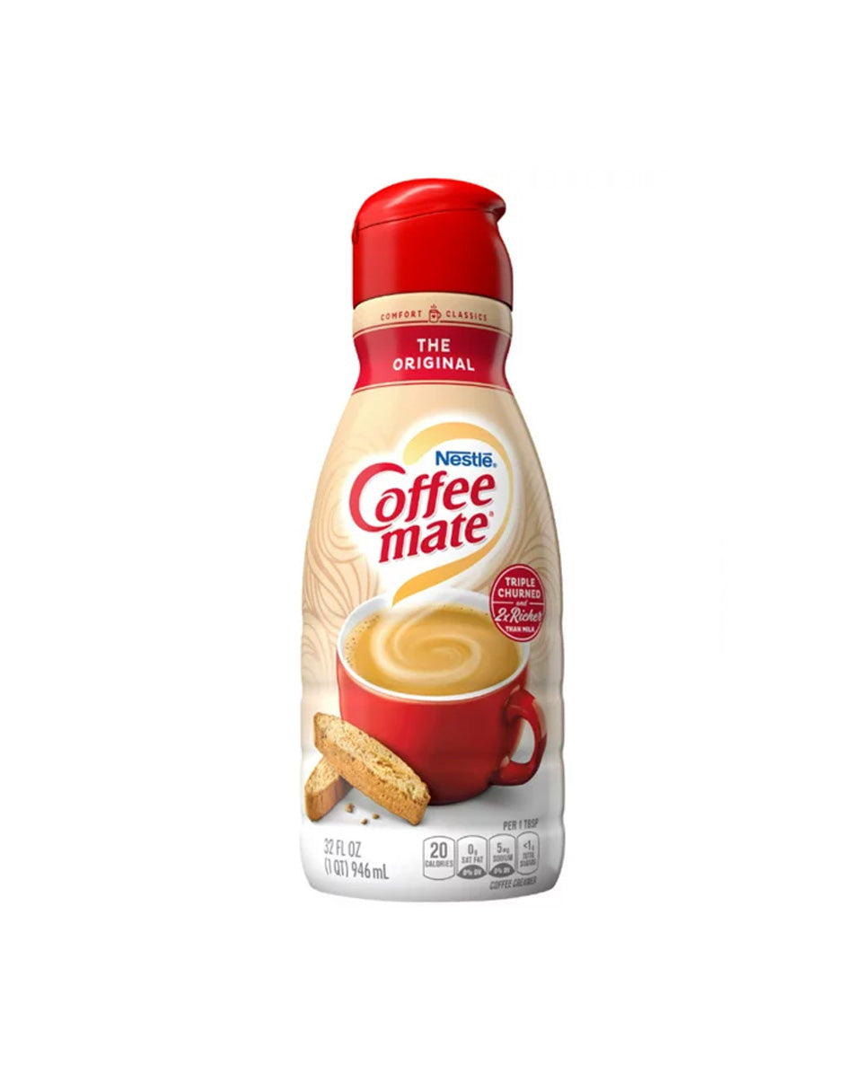 Coffee Mate Crema liquida 946ml (variedad)