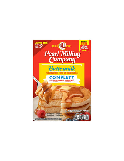 Pearl Milling Company Harina completa para Pancake sabor mantequilla 907gr