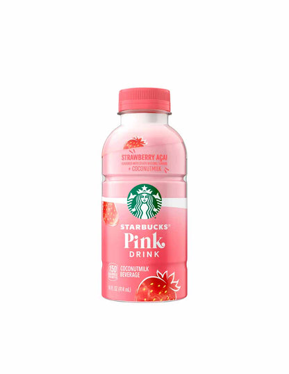 Starbucks Pink Drink - Fresa açaí con leche de coco 414ml