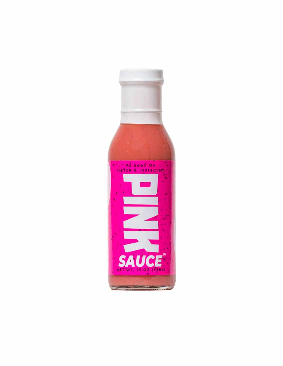 Pink Sauce salsa vegana dulce y picante 368gr