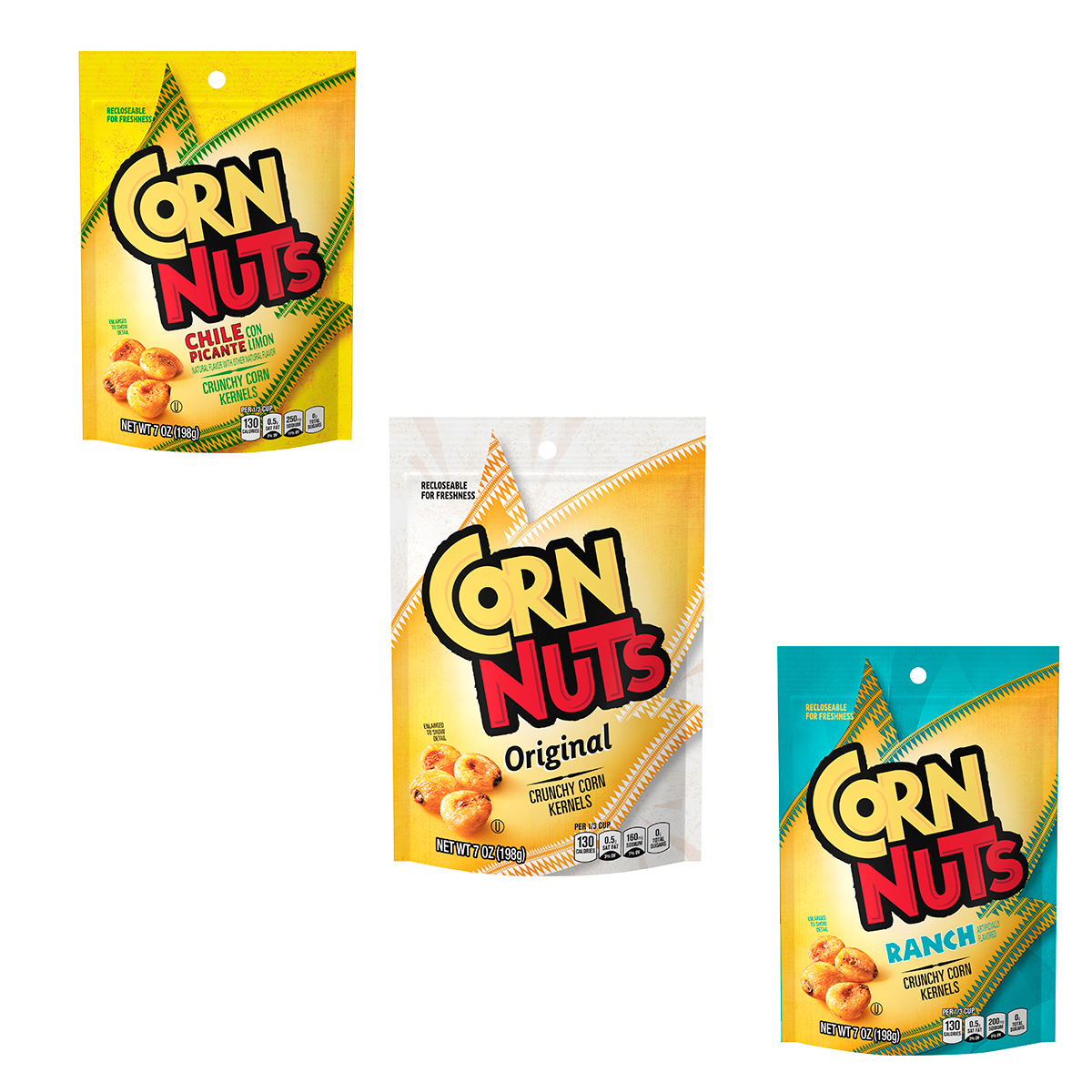 Corn nuts 198gr (Variedad)