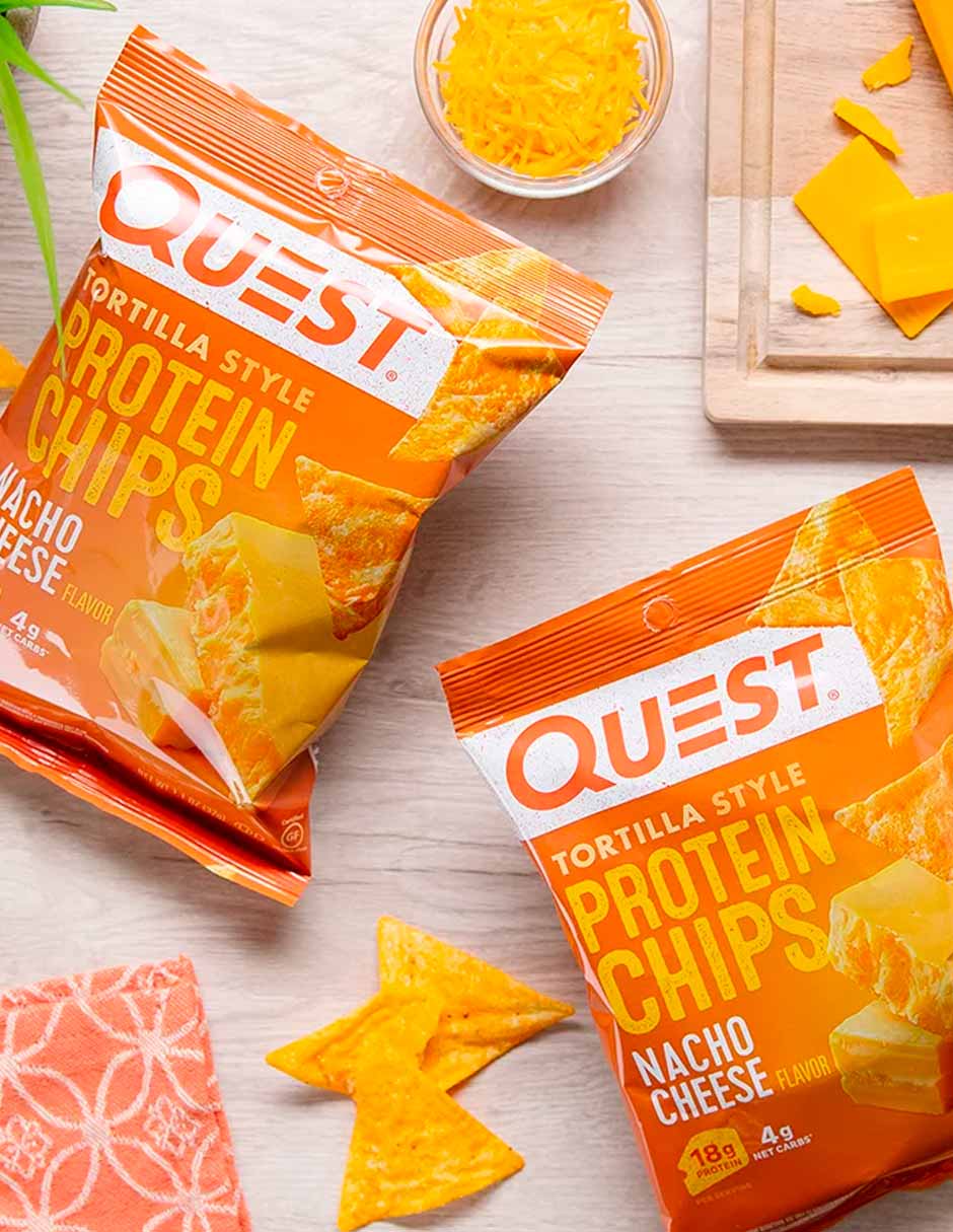 Quest nutrición patatas fritas de proteínas estilo tortilla 32gr