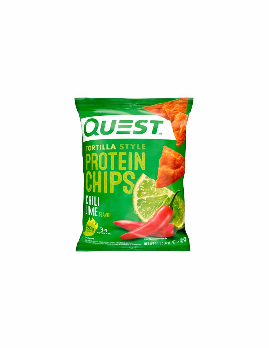 Quest nutrición patatas fritas de proteínas estilo tortilla 32gr