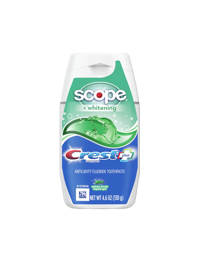 Crest Complete Plus Scope Gel liquida Pasta dental sabor menta 130gr