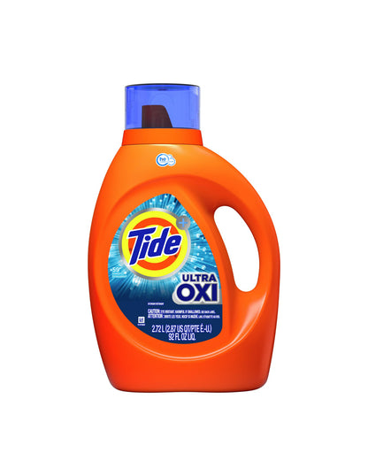 Tide Plus Ultra Oxi HE, 59 cargas de detergente líquido para ropa 2.72L