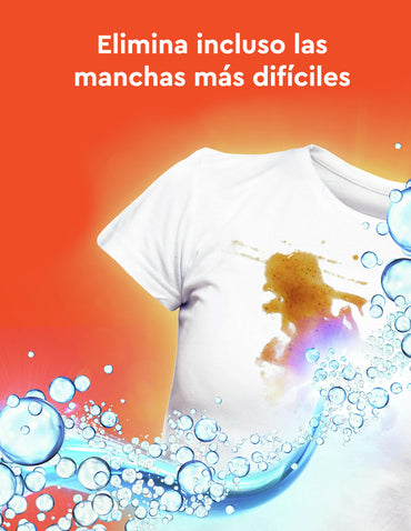 Tide Plus Ultra Oxi HE, 59 cargas de detergente líquido para ropa 2.72L